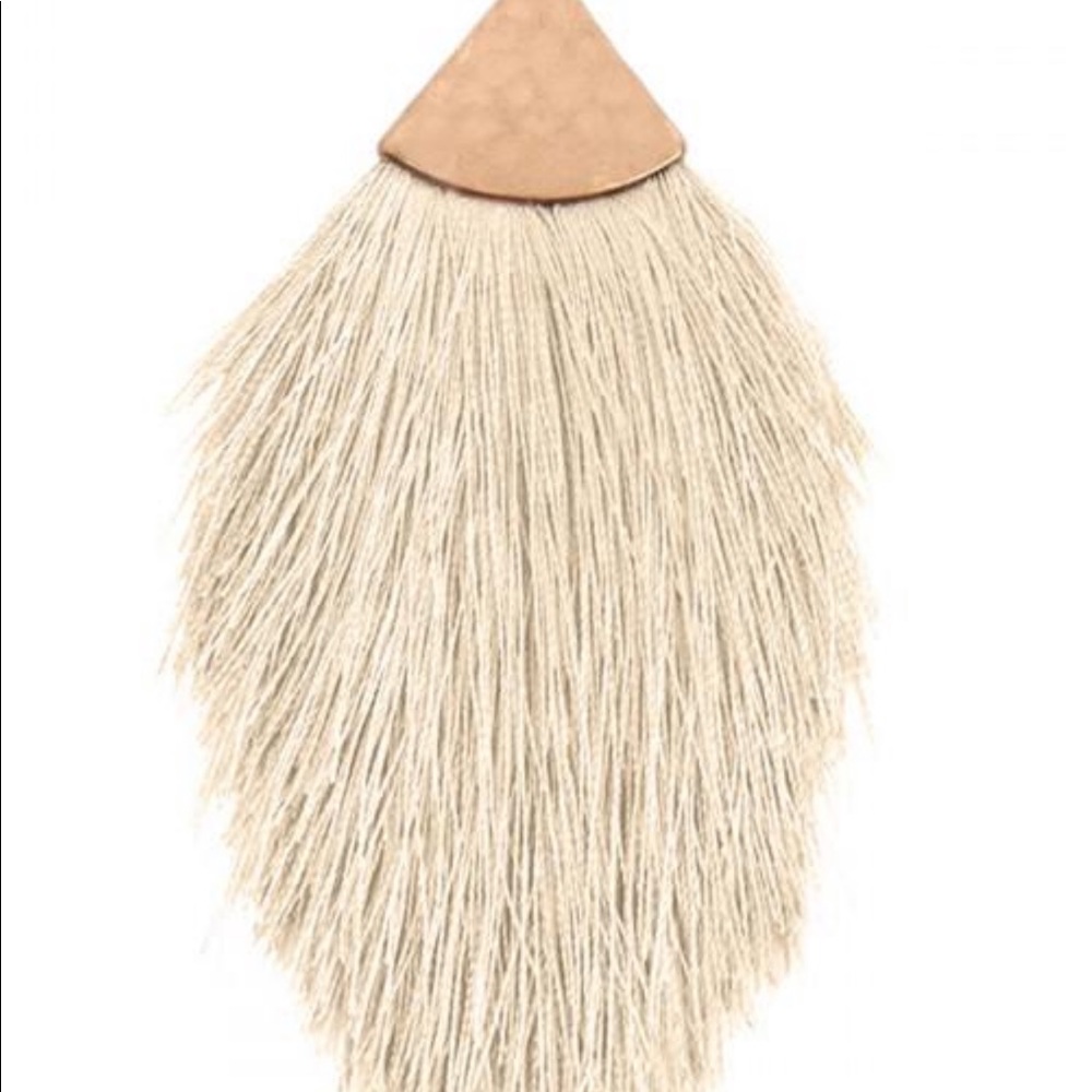 Gold & Ivory Tassel Necklace - Picture 5 of 5